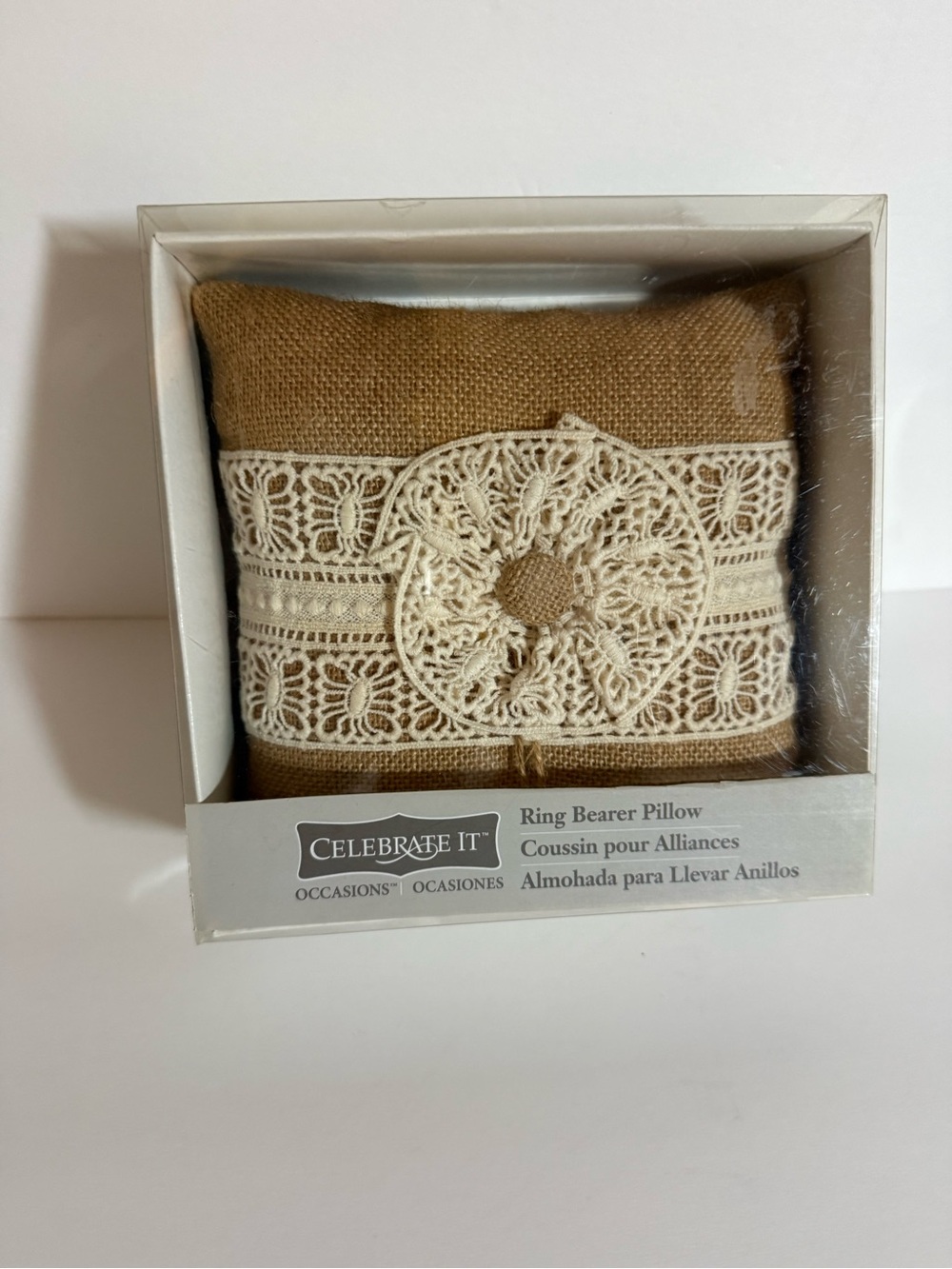 Celebrate It White Box with Barcode Label